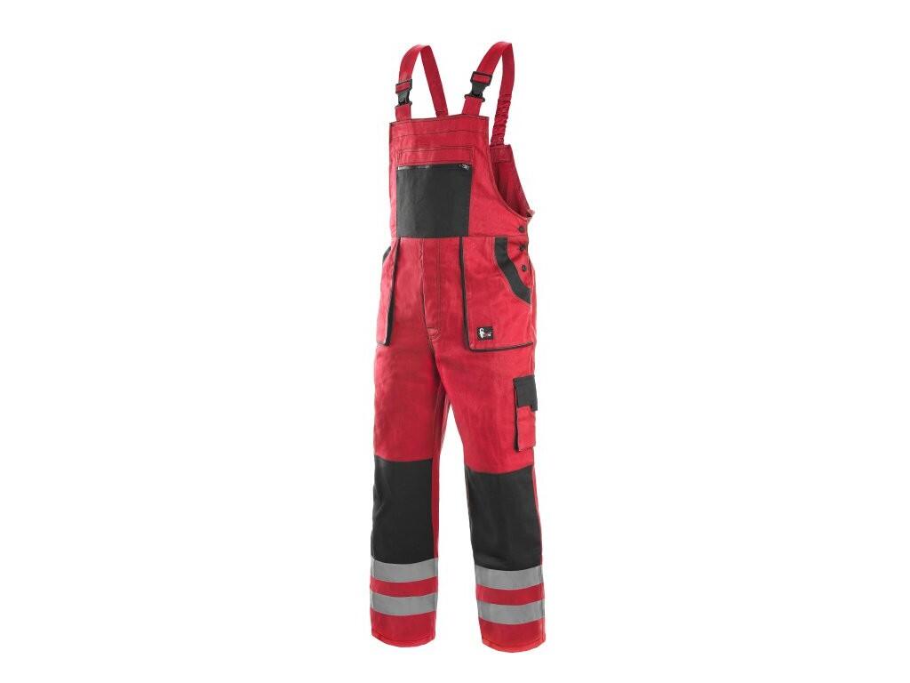 Zahradníky CXS LUXY BRIGHT, pánské, červeno-černé, vel. 60 b1/15 - CN-1030-028-260-60