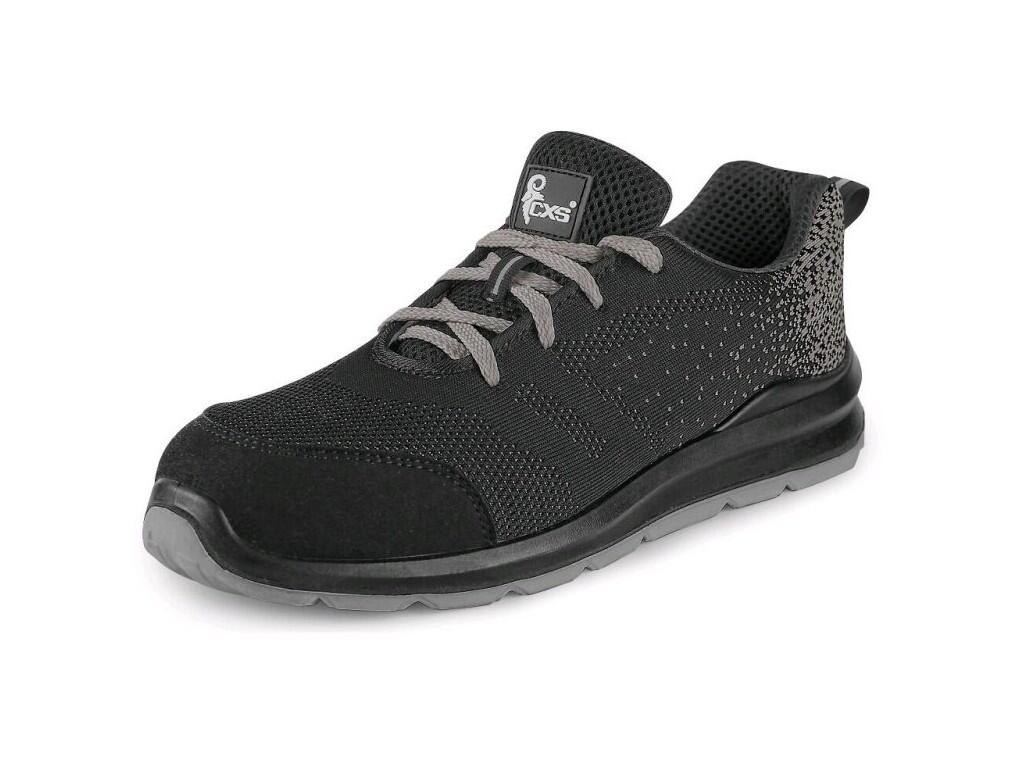 Obuv polobotka CXS TEXLINE SIT S1, s ocel. šp., černo-šedá, vel. 35 - CN-2125-106-810-35