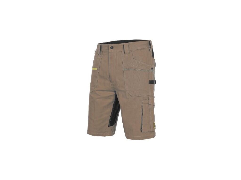 Kraťasy CXS STRETCH, pánské, béžovo-černé, vel. 50 b1/25 - CN-1060-027-270-50