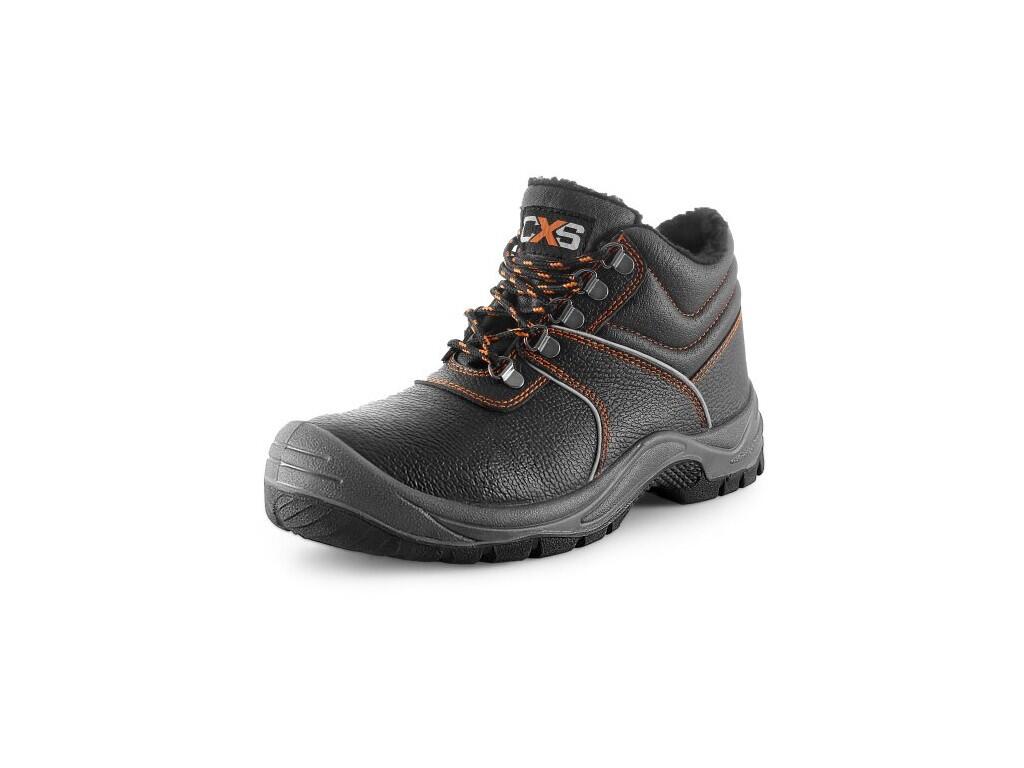 Obuv kotníková CXS STONE APATIT WINTER 02, zimní, černá, vel. 45 b1/10 - CN-2310-003-800-45