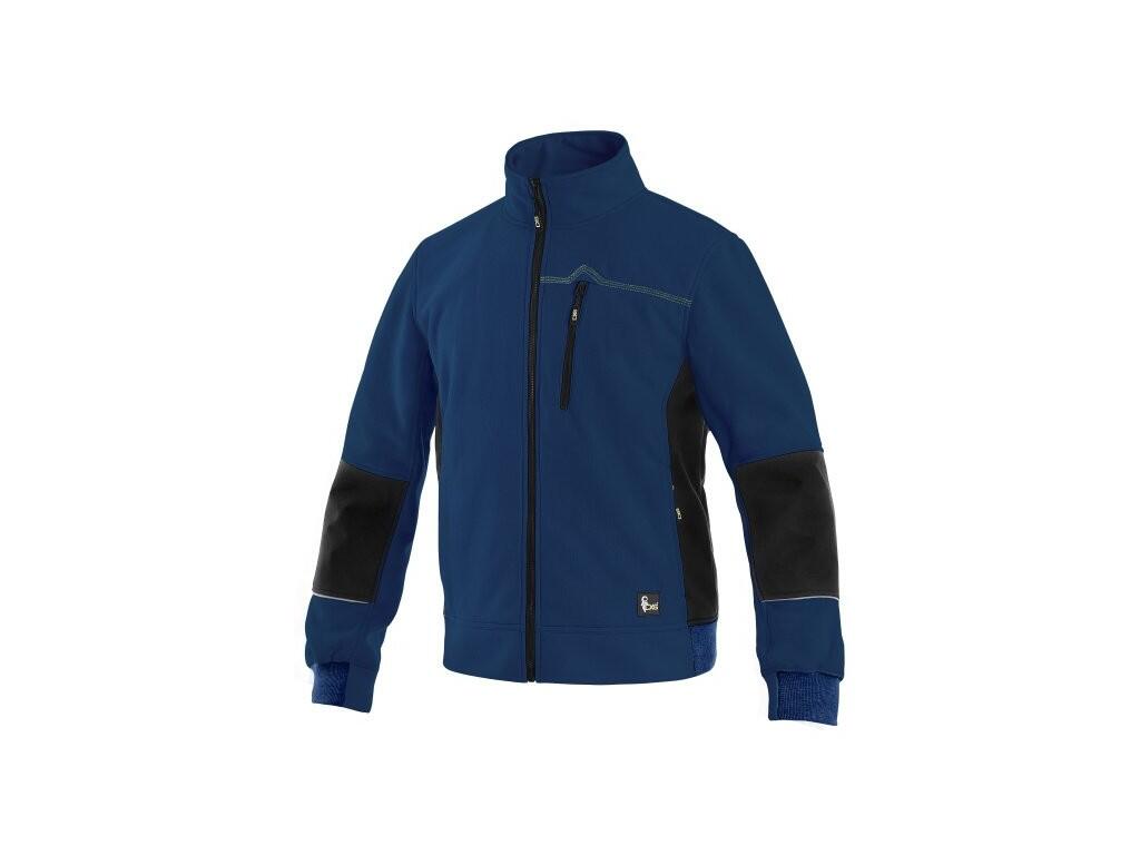 Mikina CXS TEXAS, pánská, tmavě modrá - černá, vel. 3XL - CN-1520-136-441-97