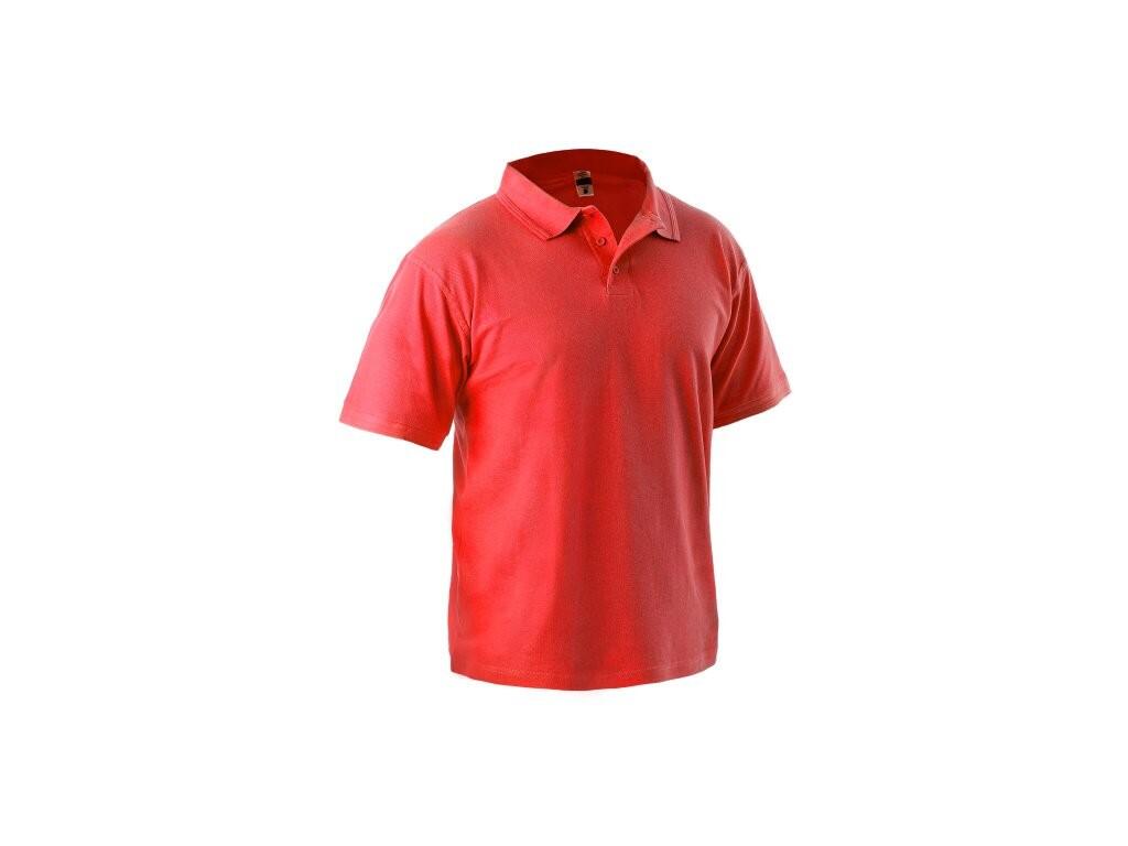 Polokošile  MICHAEL, krátký rukáv, červená, vel. S - CN-1630-001-250-92