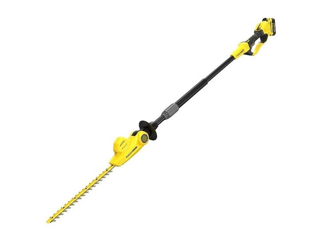 V20 Aku nůžky na živý plot 45 cm na tyči, 1 x 4.0Ah, kitbox - ST-SFMCPH845M1-QW