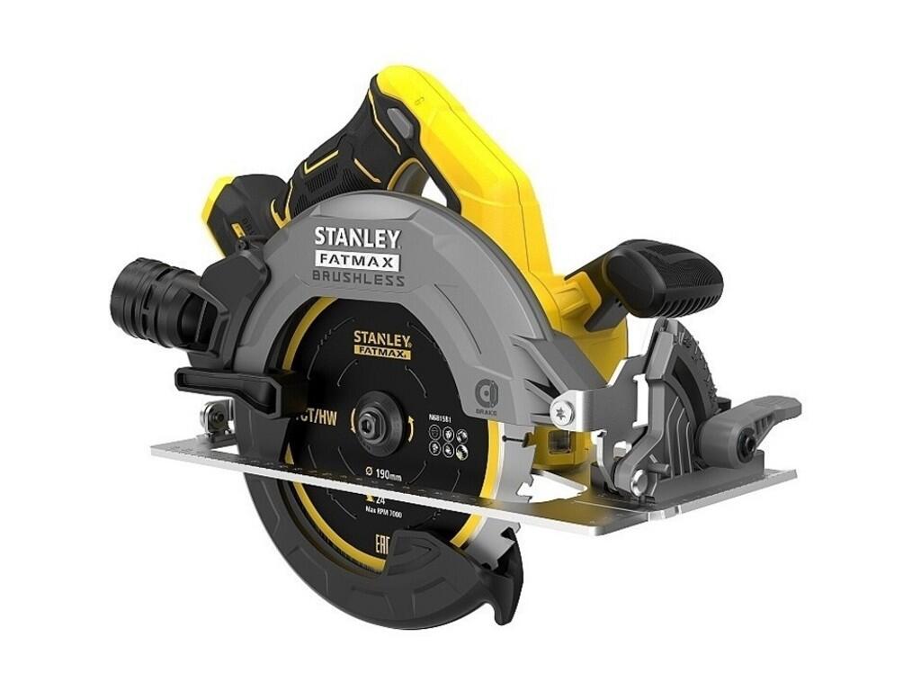 V20 Aku ruční okružní pila 190 mm, bez baterie a nabíječky - ST-SFMCS550B-XJ