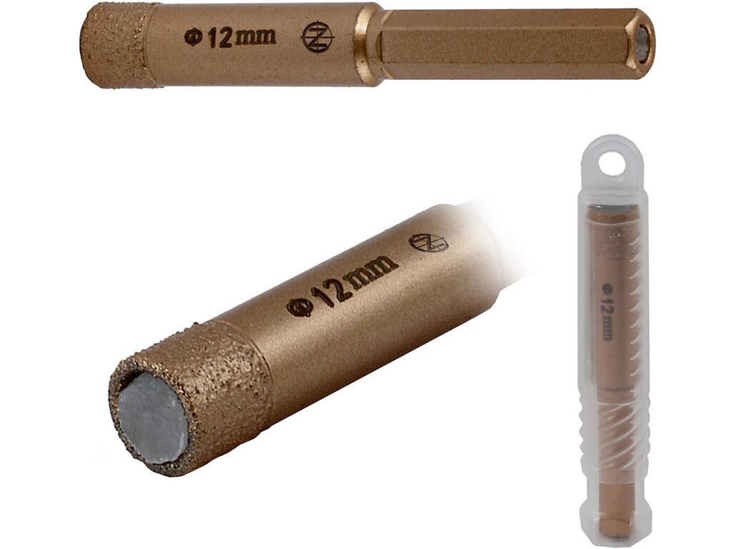 Vrták trubkový diamantový 10mm s upínáním 6HR - DV010