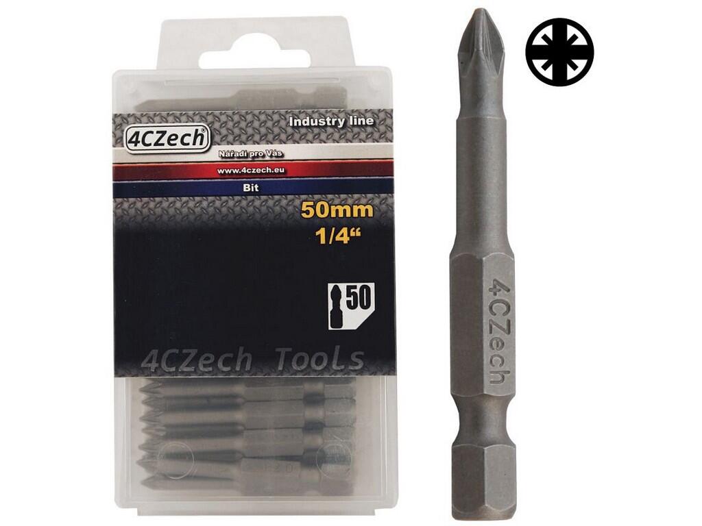 Bit 1/4" PZ 0 délka 50mm balení 50ks - 4CZ-8083-00-50