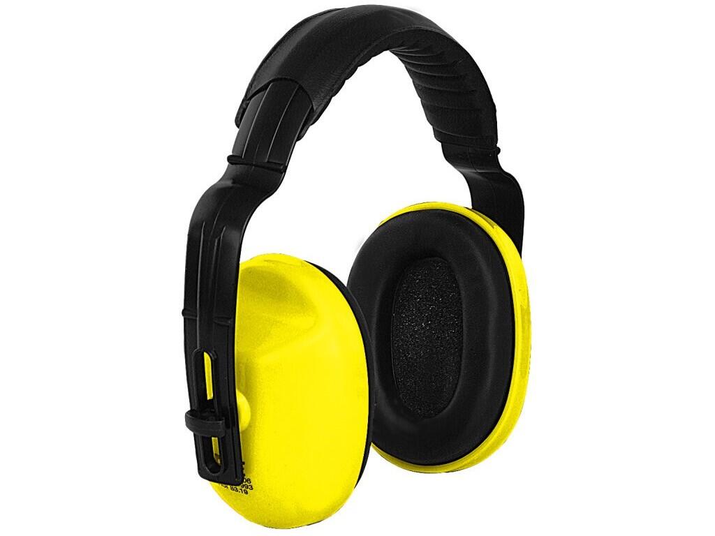Mušlové chrániče sluchu EP106, fluorescenční žlutá b1/20 - CN-4420-001-166-00