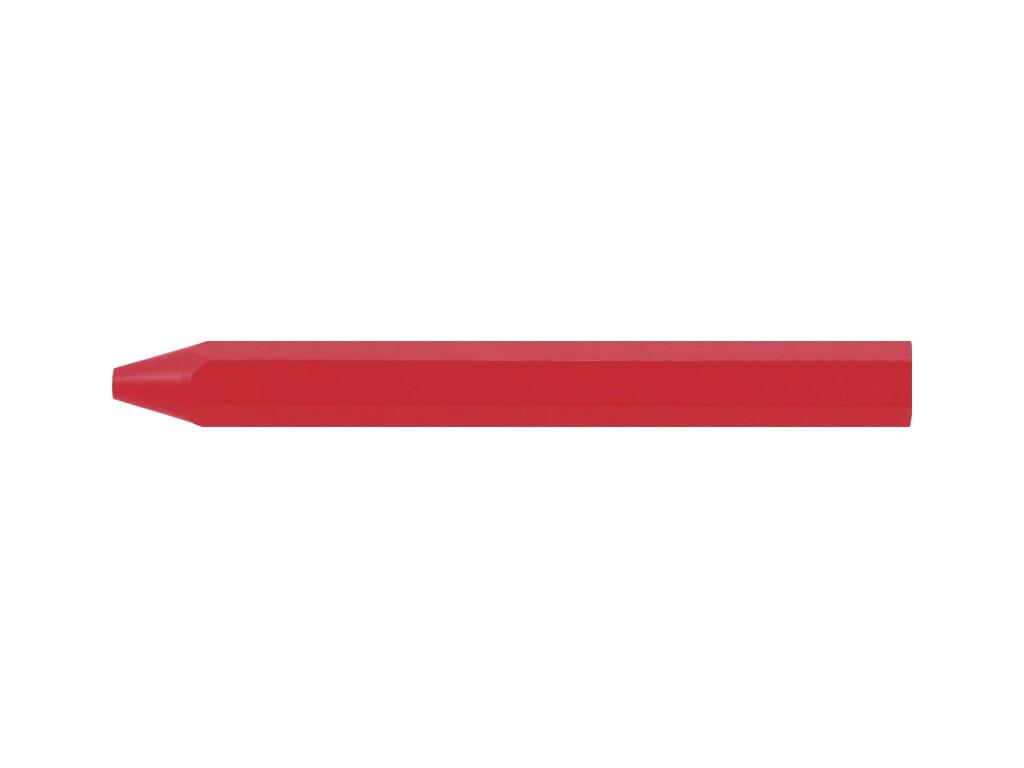 PICA KŘÍDOVÝ ZNAČKOVAČ ECO - PÍŠE NA RŮZNÉ MATERIÁLY VE STAVEBNICTVÍ A PRŮMYSLU, 110x11mm - 12ks V BALENÍ, CENA ZA 1ks - ČERVENÝ - PC-591/40