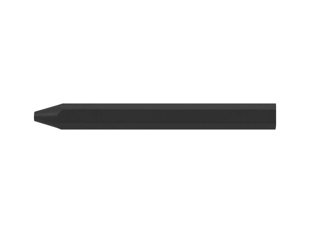 PICA KŘÍDOVÝ ZNAČKOVAČ ECO - PÍŠE NA RŮZNÉ MATERIÁLY VE STAVEBNICTVÍ A PRŮMYSLU, 110x11mm - 12ks V BALENÍ, CENA ZA 1ks - ČERNÝ - PC-591/46