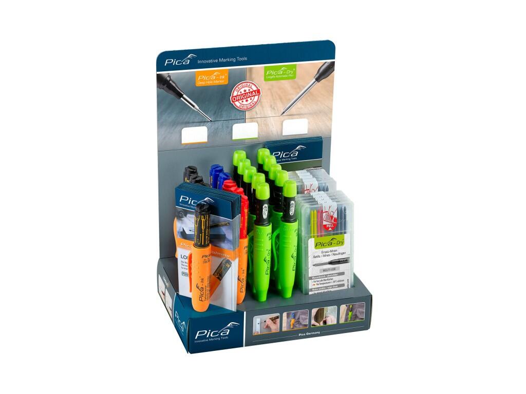 PICA Dry/Ink DISPLAY MIX - 10x 3030, 10x 4020, 5x 150/46, 3x 150/40, 2x 150/41 - PC-66322