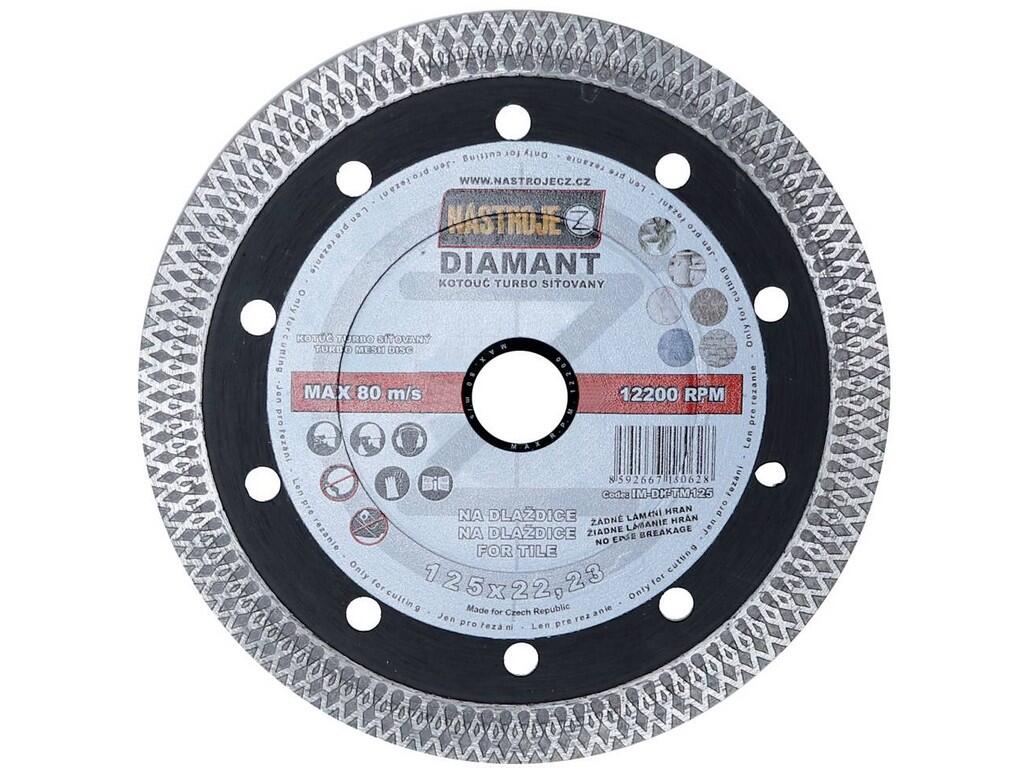 Kotouč diamantový TURBO síťovaný 150x1,6x22mm - IM-DK-TM150