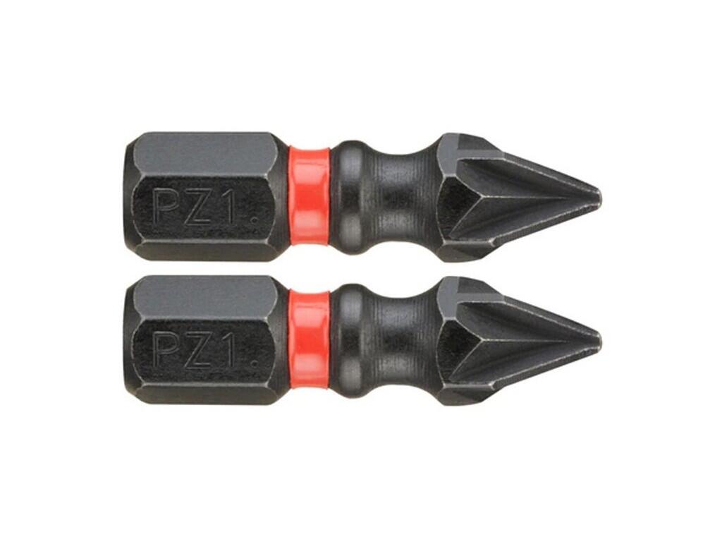 2DÍLNÁ SADA 1/4" RÁZOVÝCH 25MM BITŮ PZ1 - FC-END.101