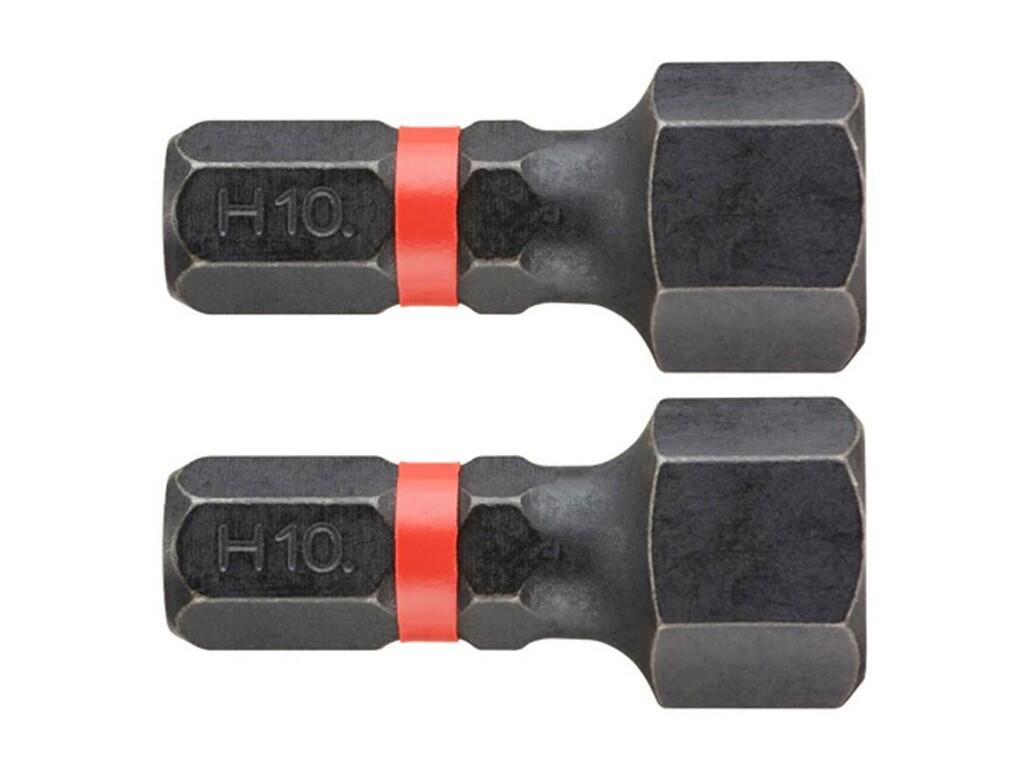 2DÍLNÁ SADA 1/4" RÁZOVÝCH 25MM 6HRANNÝCH BITŮ 10 MM - FC-ENH.110