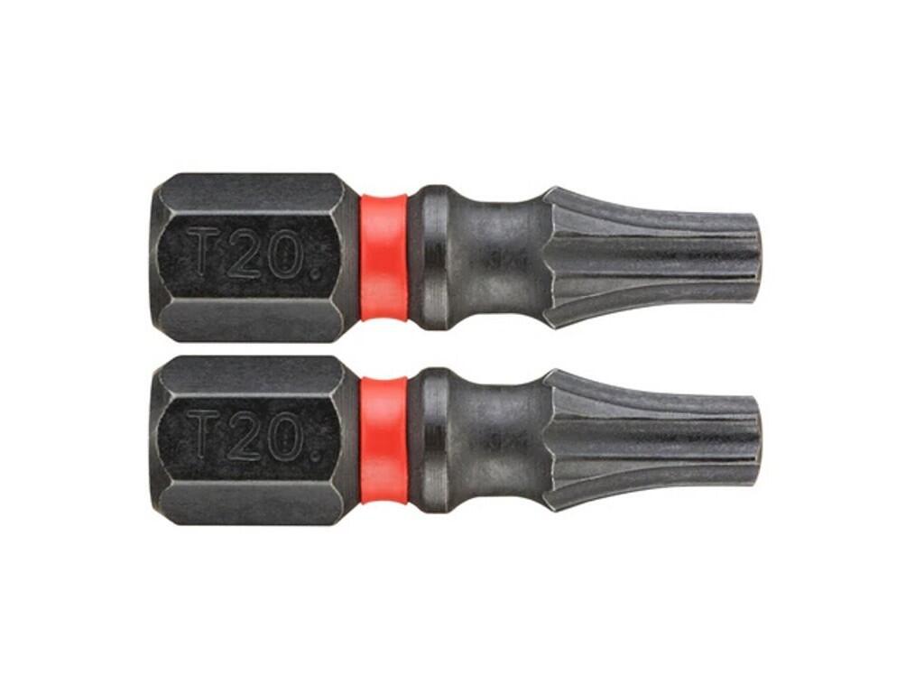 2DÍLNÁ SADA 1/4" RÁZOVÝCH 25MM TORX BITŮ T20 - FC-ENX.120
