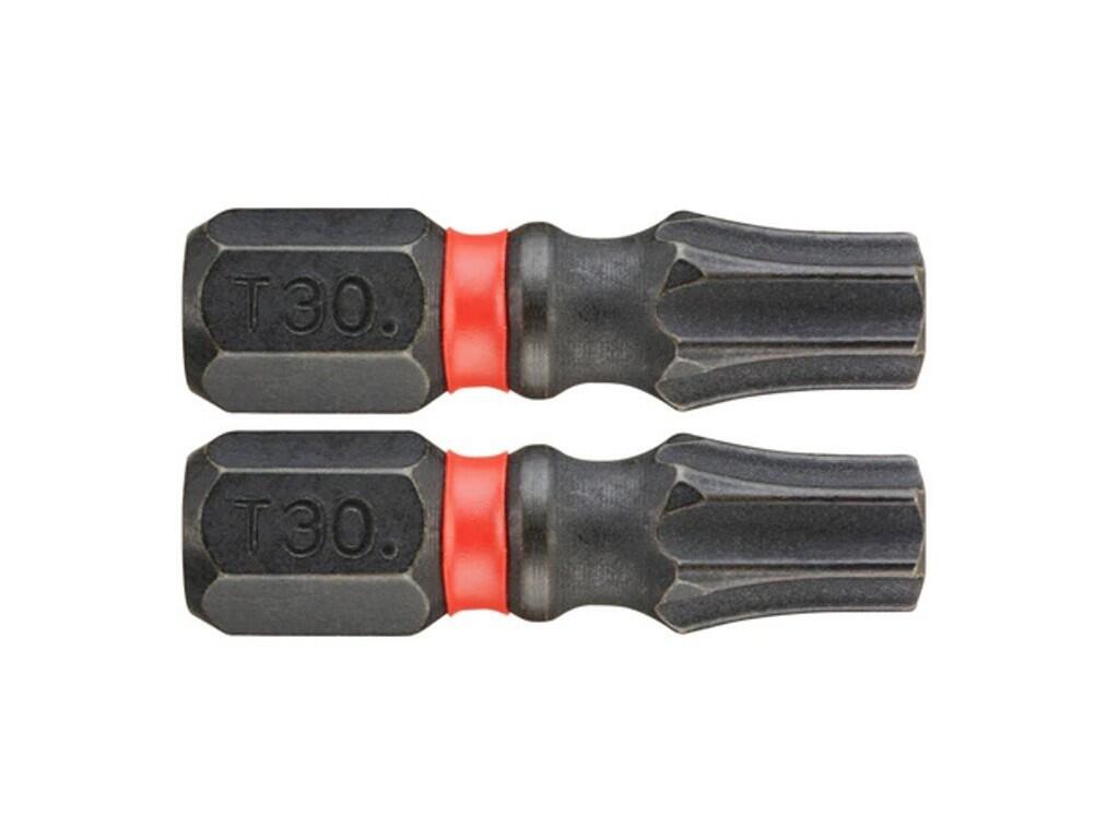2DÍLNÁ SADA 1/4" RÁZOVÝCH 25MM TORX BITŮ T30 - FC-ENX.130