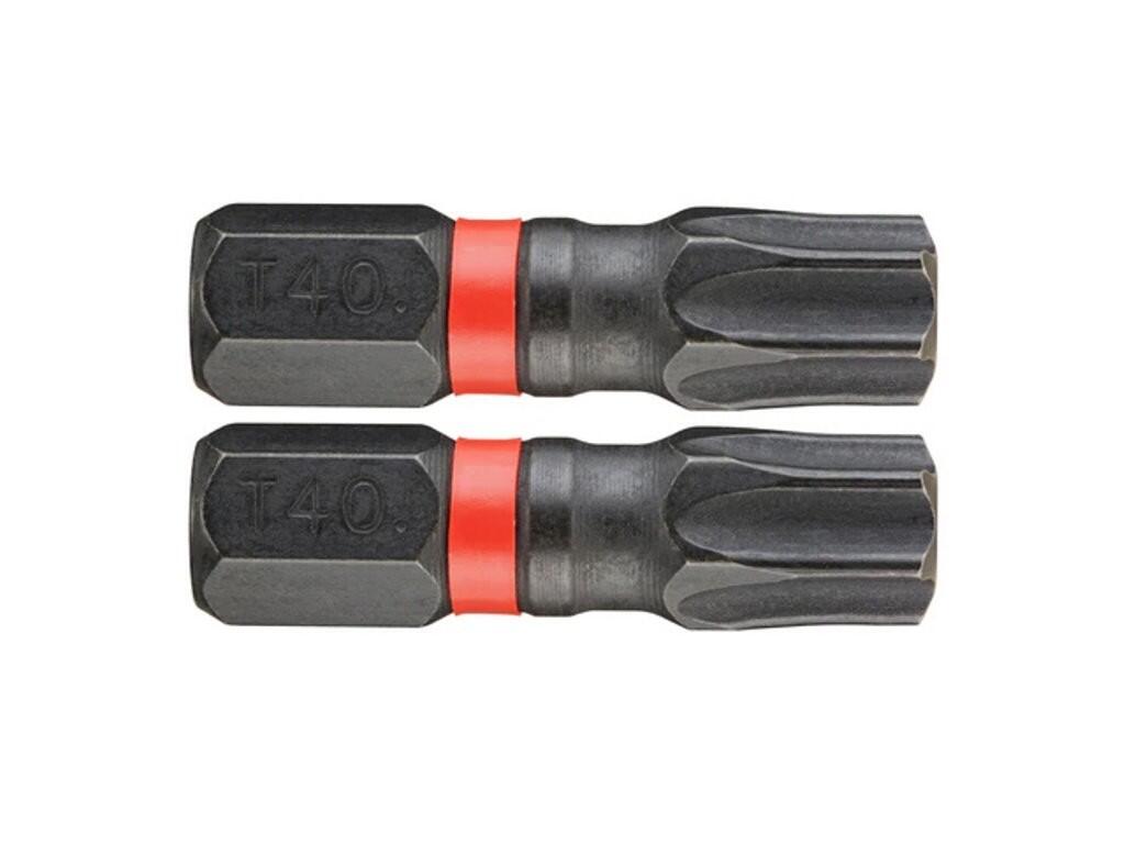 2DÍLNÁ SADA 1/4" RÁZOVÝCH 25MM TORX BITŮ T40 - FC-ENX.140
