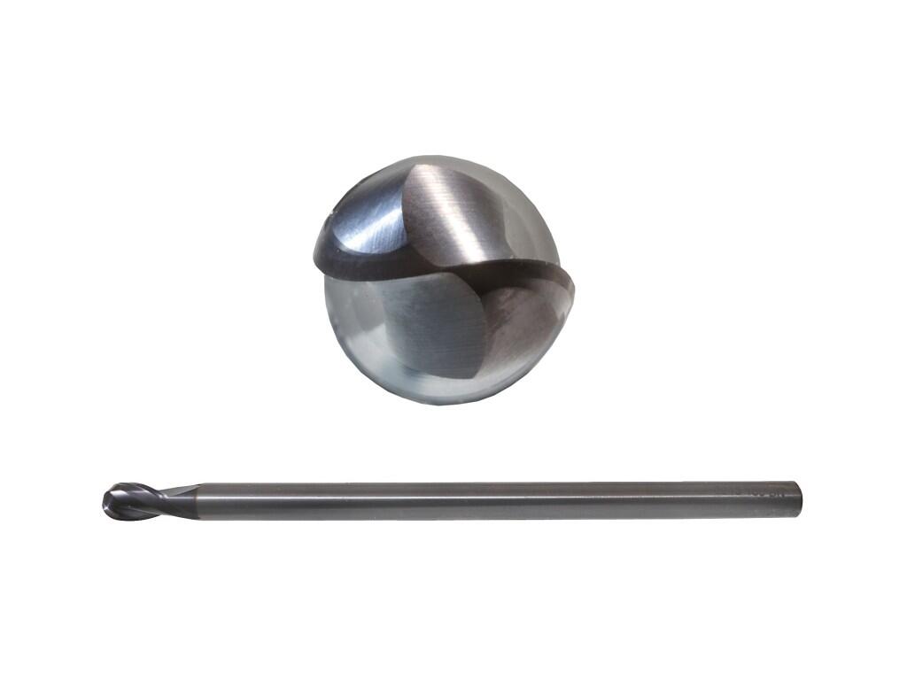 Fréza 12-200/22mm, 2břity, stopka 12mm, R6, kopírovací rádiusová, extra dlouhá - CZTK-6215-120-BN-HA