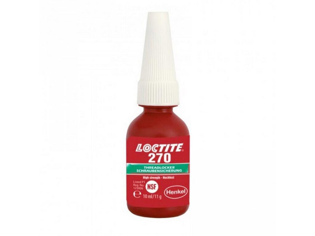 Loctite 270 / 10 ml pro trvalé upevňování a utěsňování závitových spojů - LC-270-010