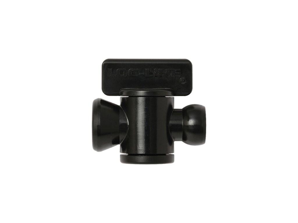 1/4" mezisegmentový ventil 1/4" - černé provedení - LL29454BLK-1