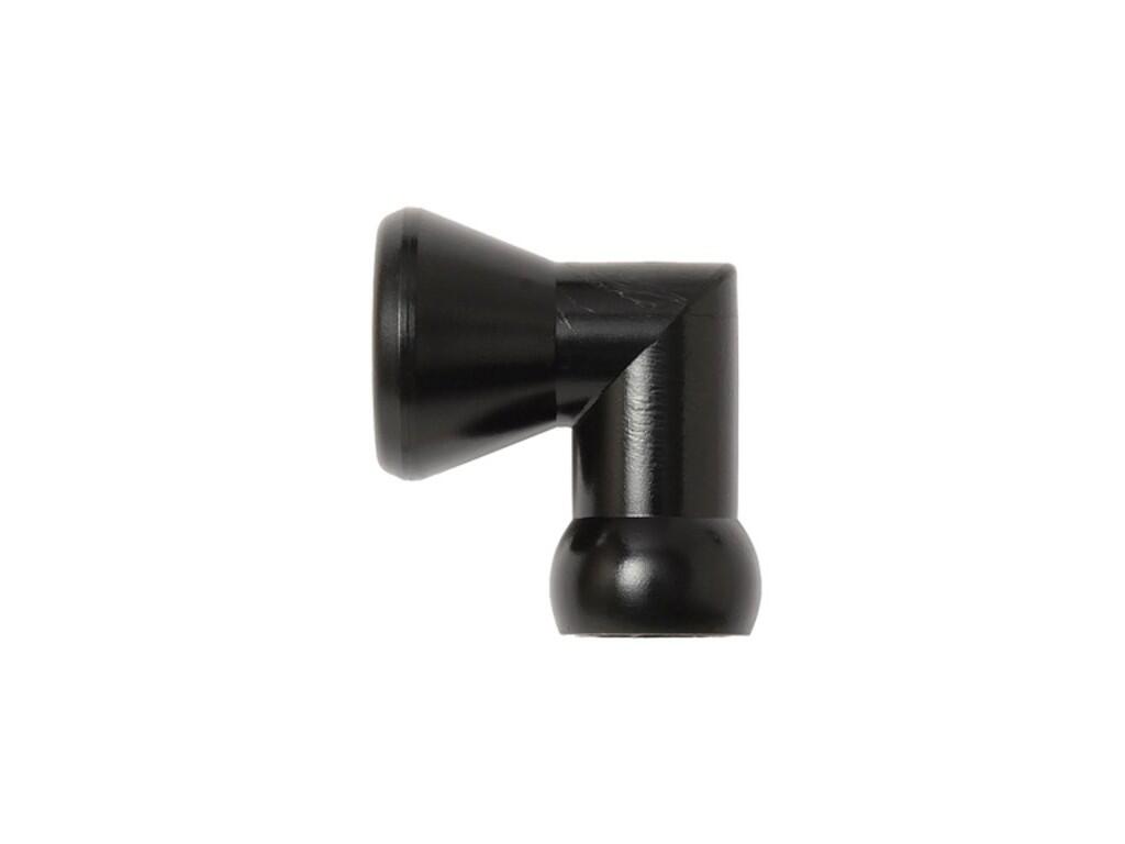 1/4" koleno - černé provedení - LL49435BLK-1