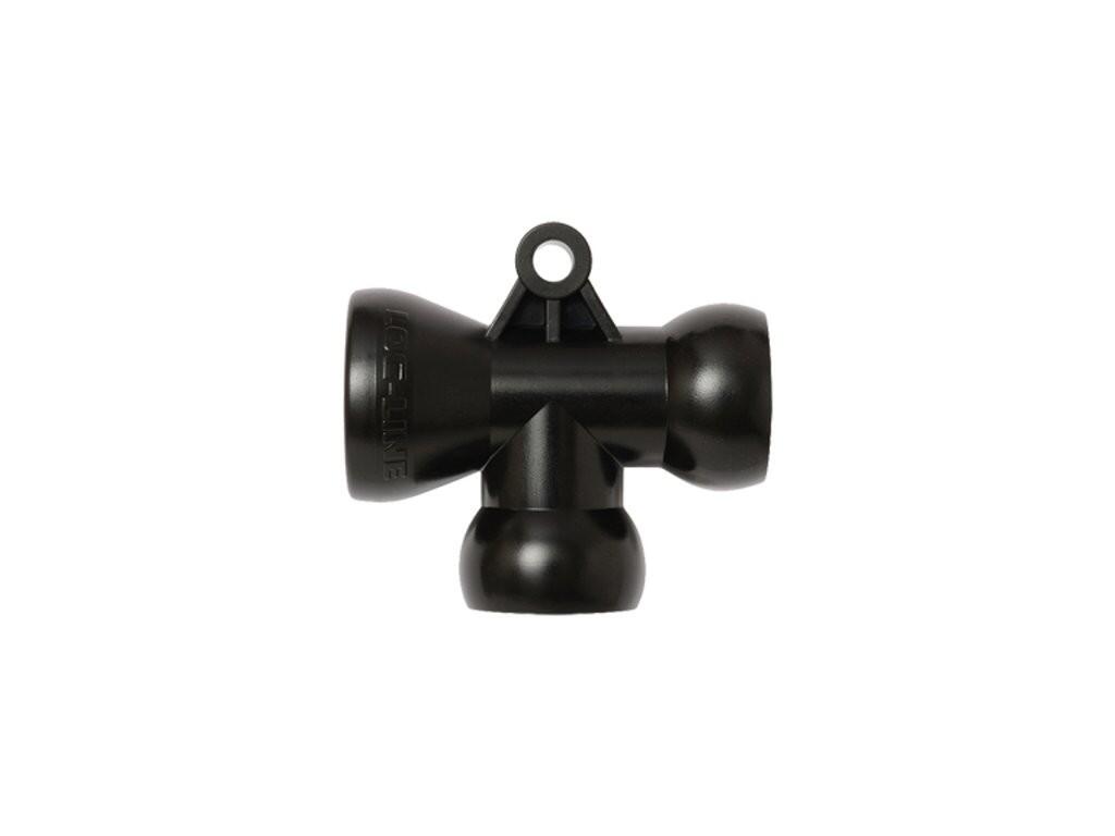 1/2" T rozdvojka - černé provedení - LL59875BLK-1