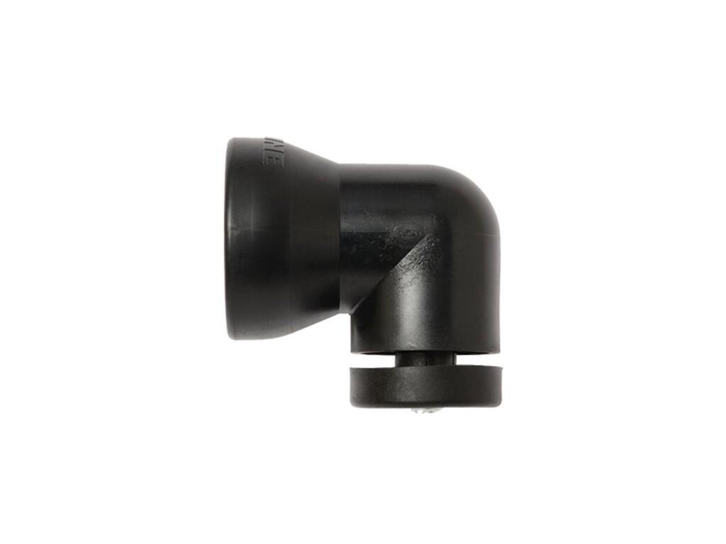 3/4" upevňovací koleno - černé provedení - LL60531BLK-1