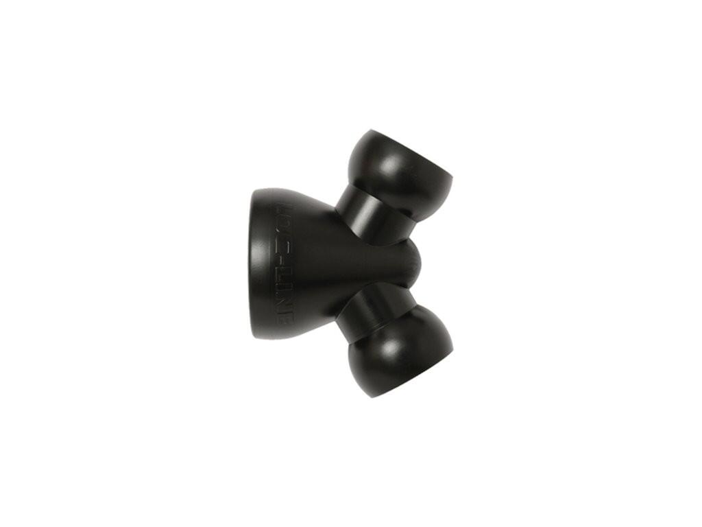 3/4" Y redukce z 3/4" na 1/2" - černé provedení - LL69552BLK-1