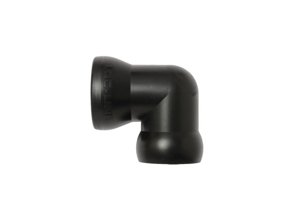 3/4" koleno 90° - černé provedení - LL69555BLK-1
