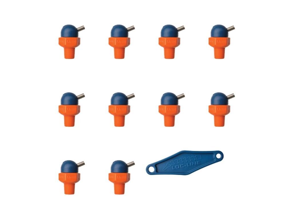 CT tryska vysokotlaká - Závit 1/8", průměr trysky 2,2 mm, přesah kovového hrdla 6,4 mm - LL79015-1