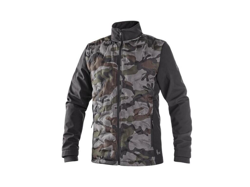 Bunda CXS CAMO, pánská, maskáčovo-černá, vel. XL - CN-1290-147-531-95