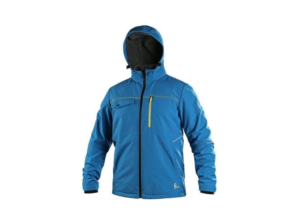 Bunda CXS STRETCH, pánská, softshell, středně modrá, vel. XXL - CN-1230-116-413-96