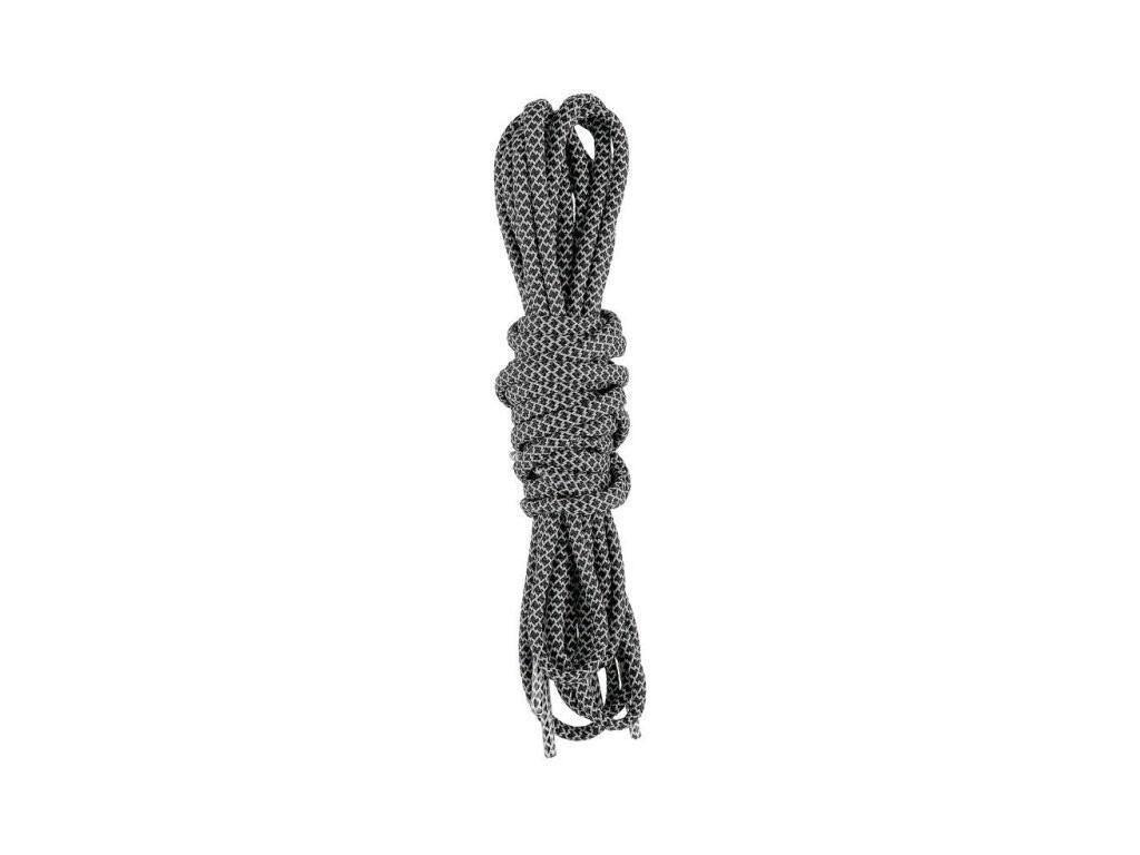 Tkaničky do obuvi reflexní, kulaté, 130 cm, černé - CN-2900-100-800-00