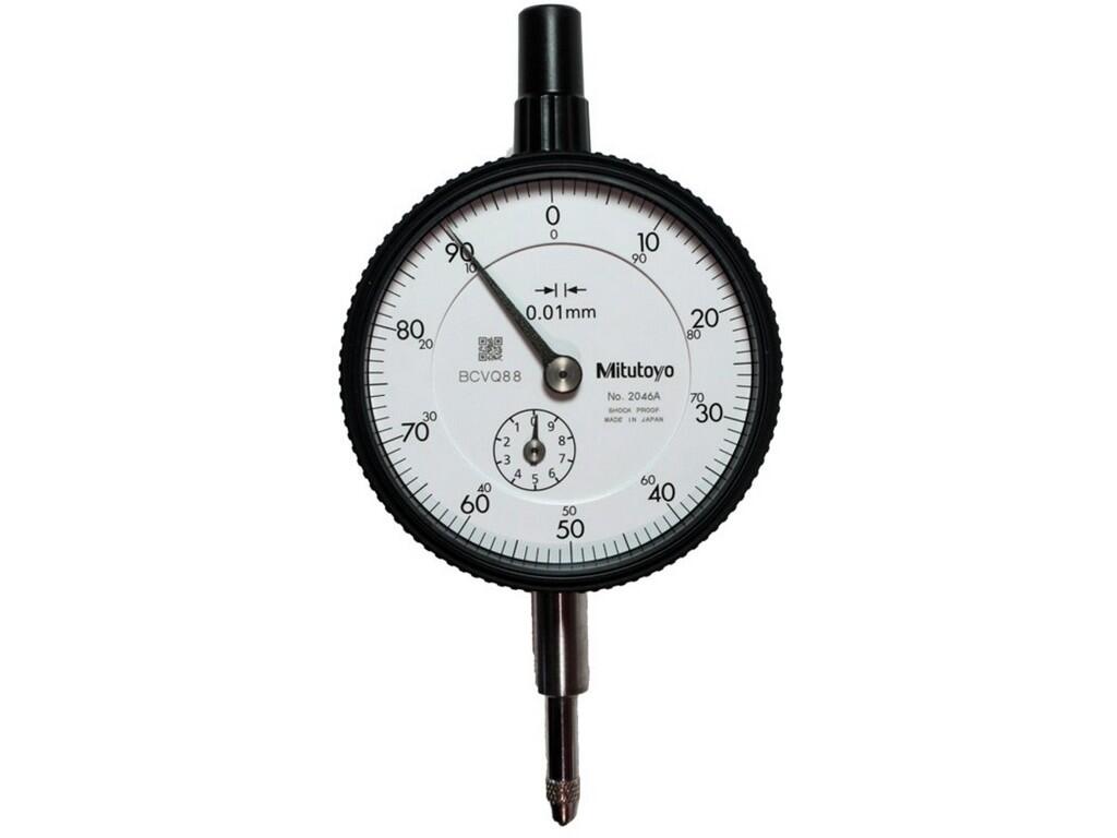 Číselníkový  úchylkoměr 10mm IP64 s očkem, analog, dělení 0,01mm - MIT2046A
