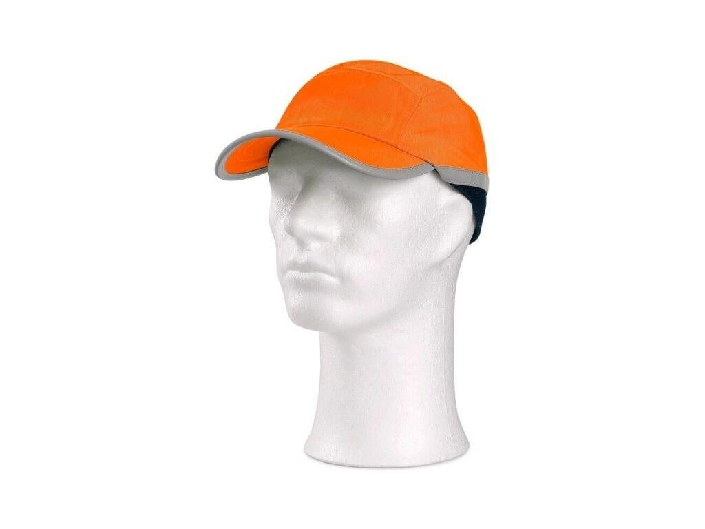 Čepice CXS CRAN s plastovou výztuhou SM923, fluorescenční oranžová - CN-4310-207-215-00