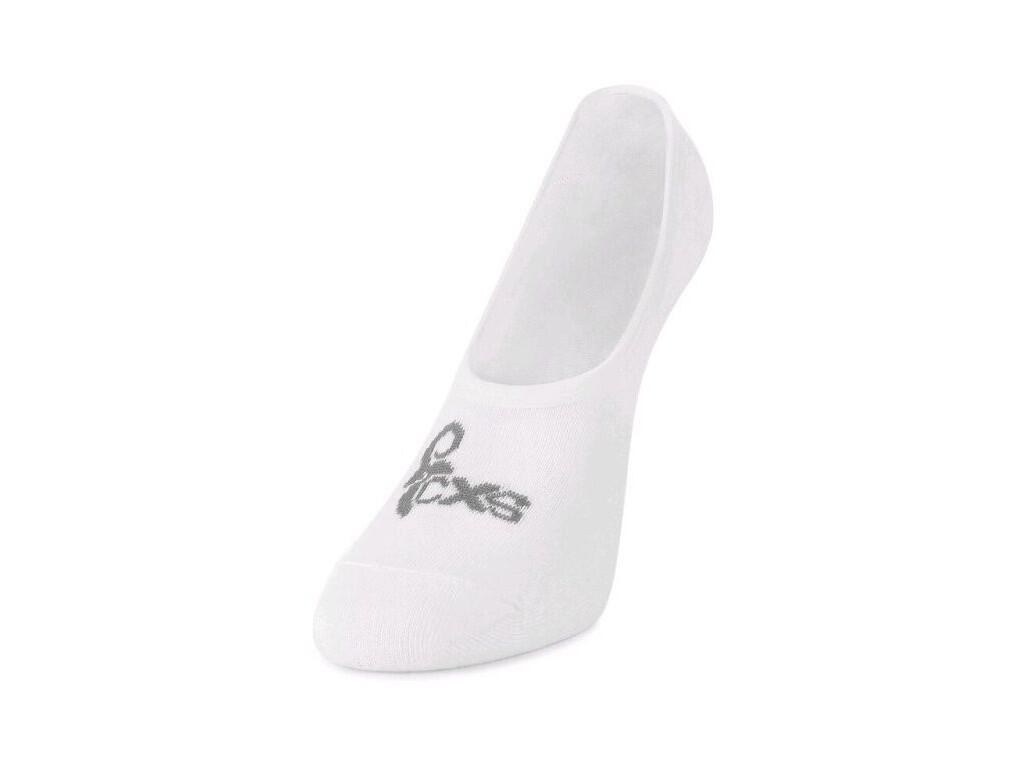 Ponožky CXS LOWER, ťapky, nízké, bílá, balení po 3 párech, vel. 43-46 - CN-1830-055-100-46