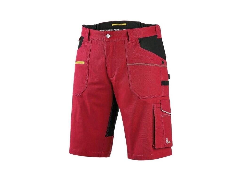 Kraťasy CXS STRETCH pánské, červeno-černé, vel. 64 - CN-1060-027-260-64