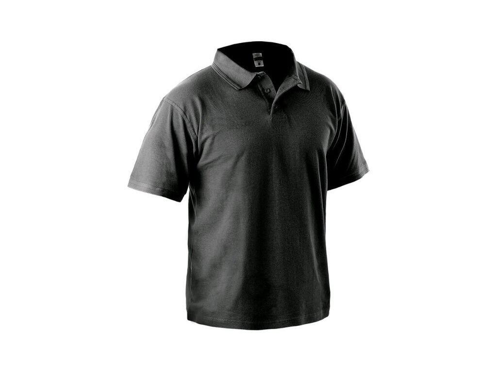 Polokošile  MICHAEL, krátký rukáv, černá, vel. 5XL - CN-1630-001-800-99