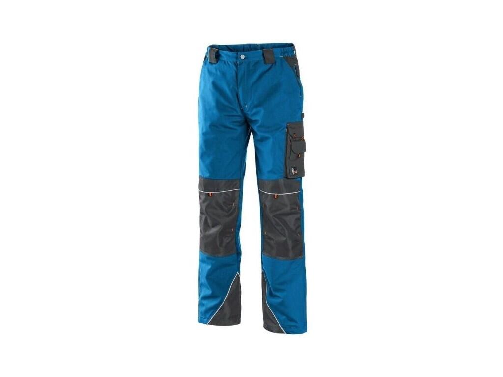Kalhoty do pasu CXS SIRIUS NIKOLAS, pánské, modro-šedé, vel. 48 b1/20 - CN-1020-001-410-48