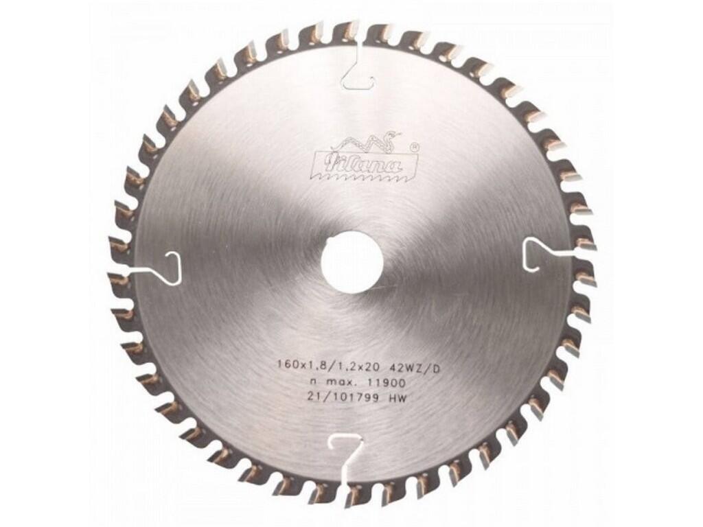Pilový kotouč SK  160x1,8/1,2x20  5391    42 WZ/D - PILANA - AKU - PI225391-160-18-20-42