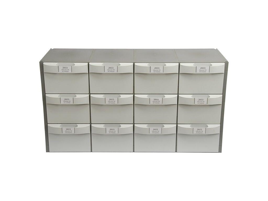 Sestava 3 tmavě šedá - PD-2663-ST