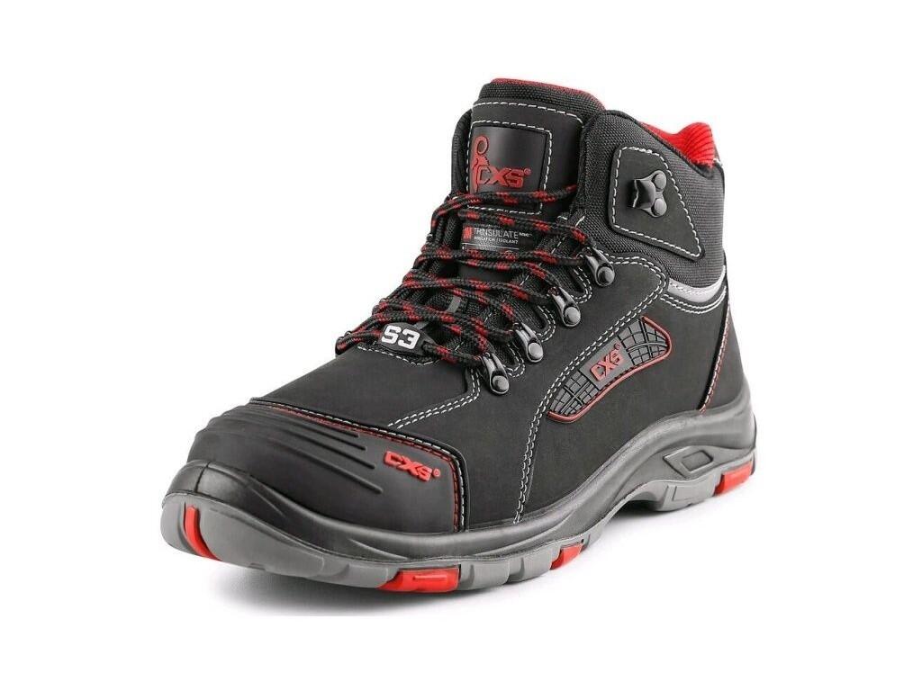 Obuv kotníková CXS ROCK PEPRIT S3, černá, vel. 44 b1/10 - CN-2118-185-800-44