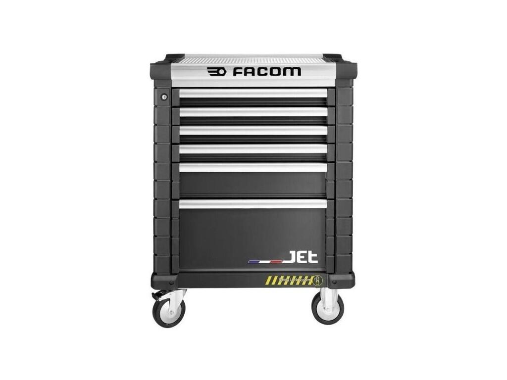 6ZÁS.3MOD.BEZP.MONTÁŽNÍ VOZÍK JET ČERNÝ - FC-JET.6NM3AS