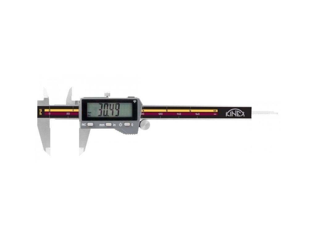 Digitální posuvné měřítko KINEX BT,  300/60 mm, DIN 862, IP 67 - KI6041-97-300