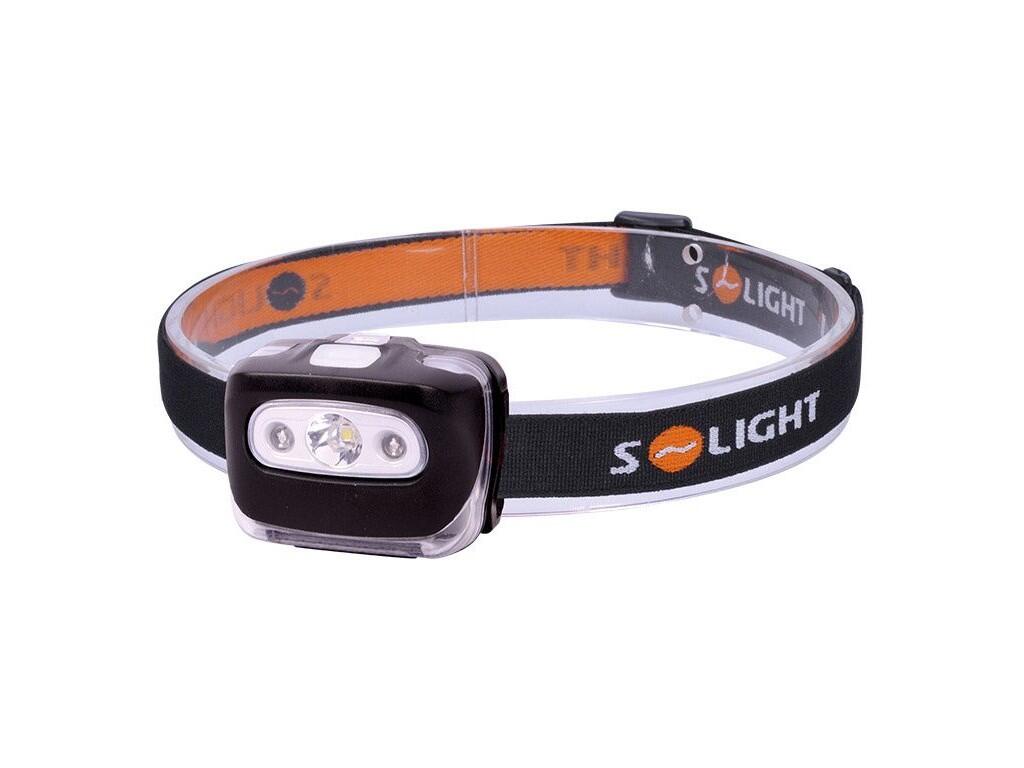 Čelová LED svítilna, 3W + červené světlo, 3x AAA b72 - SH-WH27