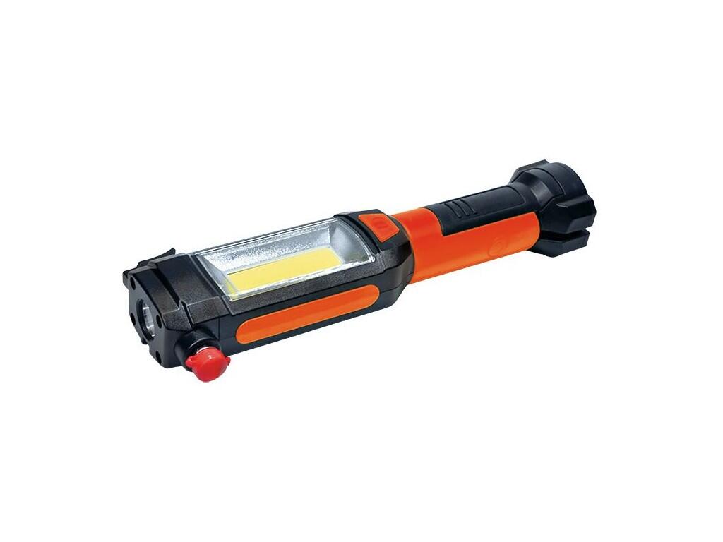 Multifunkční LED světlo, 3W COB + 1W LED, klip, magnet, flexibilní, 3x AAA b48 - SH-WL112