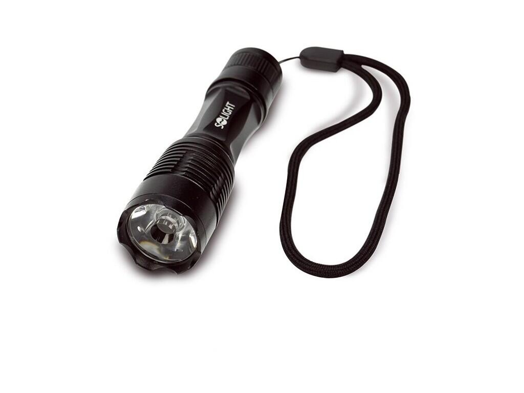 Kovová svítilna malá, 1W LED, černá, 1 x AA b288 - SH-WL17