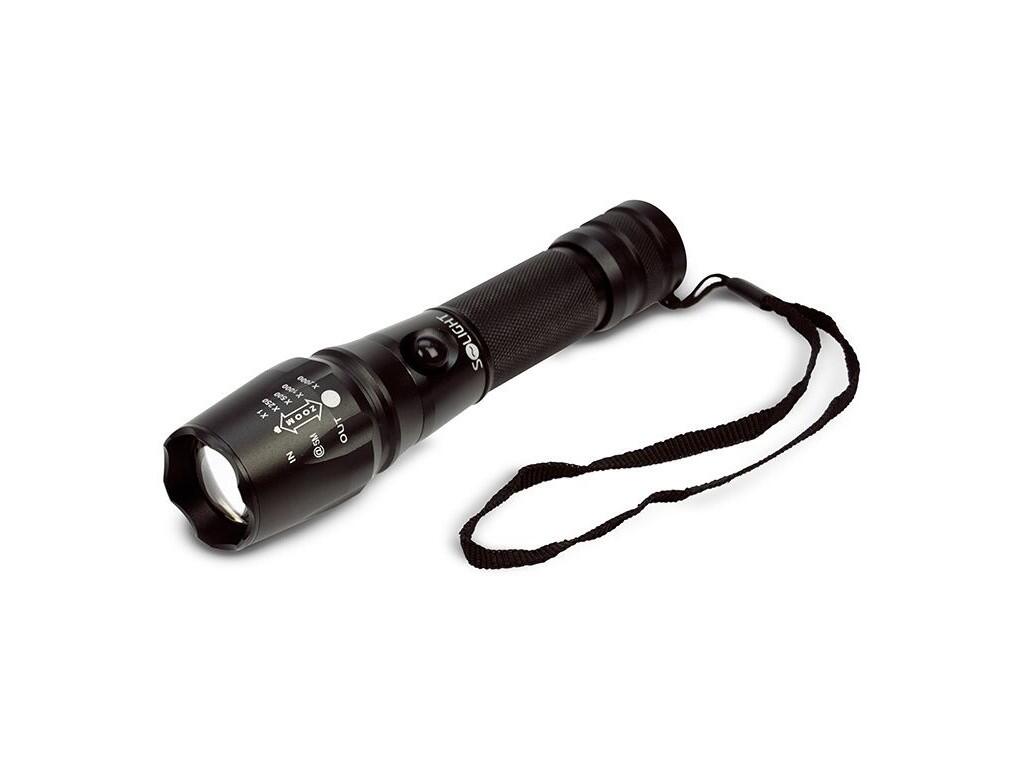 Profesionální nabíjecí LED svítilna, T6 XML Cree LED, 600lm, Li-Ion  b20 - SH-WN13
