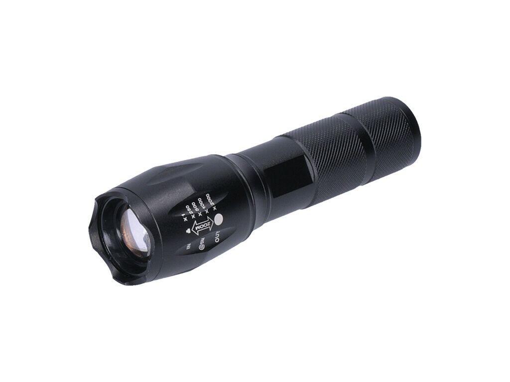 Nabíjecí LED svítilna, 300lm, Cree, fokus, Li-Ion, USB nabíjení, power banka b72 - SH-WN26