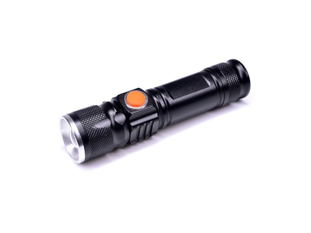 LED kapesní nabíjecí svítilna, 3W, 200lm, USB, Li-ion b40 - SH-WN31