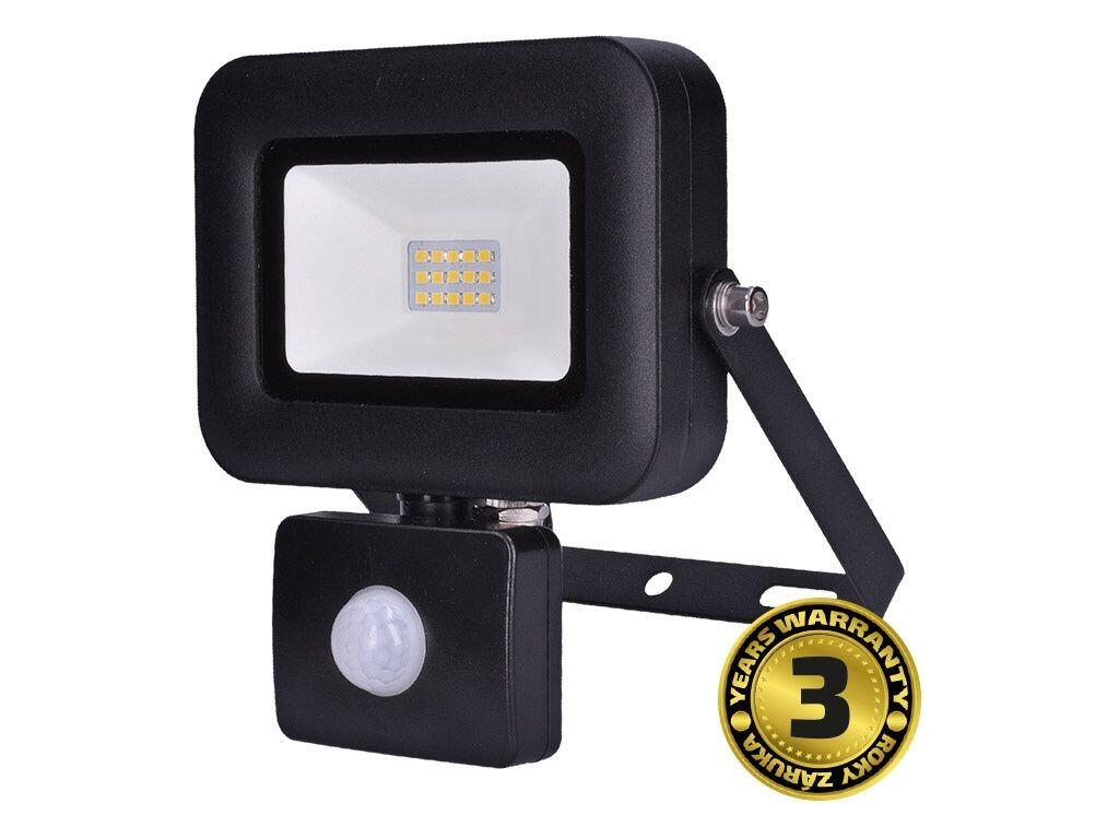 LED reflektor PRO se senzorem, 10W, 920lm, 5000K, IP44 b20 - SH-WM-10WS-L